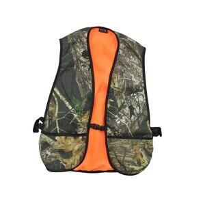 Dick's Good Huning Over Top Vest Multicolor Cotton One Size Camo Big Pockets